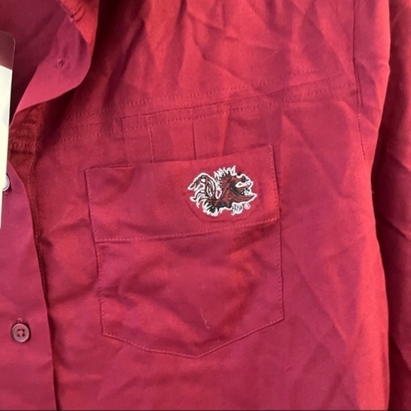 UG apparel front pleat button sports shirt NWT womens size Small - Picture 5 of 12